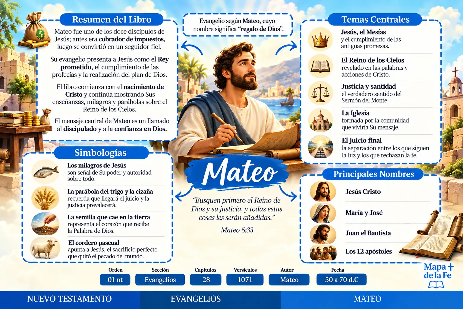 Evangelio de Mateo — Mapa da Bíblia